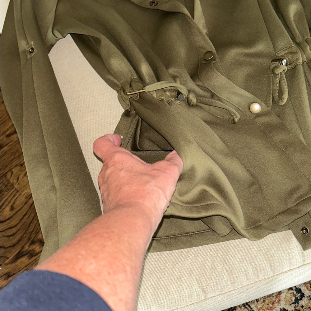 Grace Elements Olive Utility Jacket - image 4